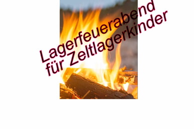 Lagerfeuerabend am 19. September